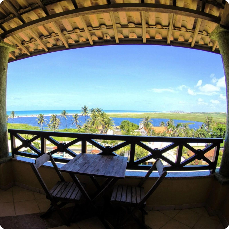 Estrutura interna do hotel